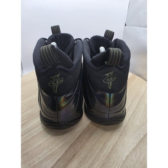 Size 7.5 - Nike Little Posite One Mid Legion Green (644791-301) GS 6Y - Picture 5 of 7